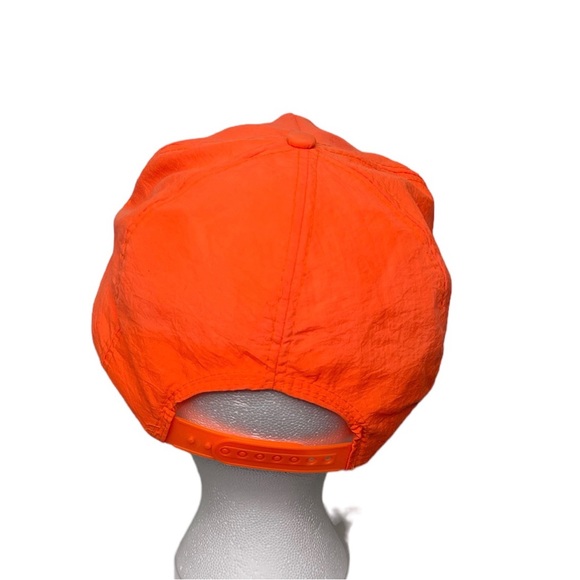 Vintage Neon Orange Miller Light Beer Snapback Hat One Size - Picture 3 of 6